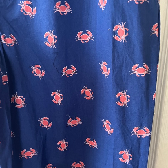 NWT Crown & Ivy Men’s Blue Crab Pajama Bottoms, size Large - Picture 2 of 4